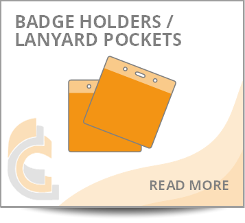 BADGE HOLDERS / LANYARD POCKETS - Click here to read more